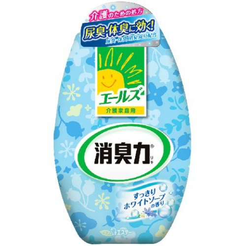 картинка SHOSHURIKI Жидкий освежитель воздуха для комнаты и туалета с ароматом белого мыла, 400 мл от интернет магазина