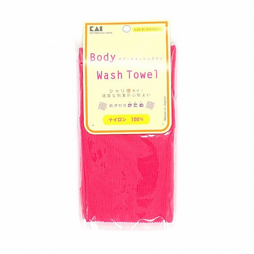 картинка Kai Wash Towel Мочалка для тела (средней жесткости) 1 шт от интернет магазина